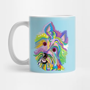 Colorful Westie Mug